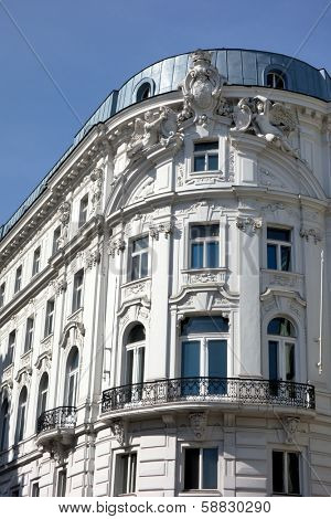 a beautiful, renovated and restored residential building in the city.