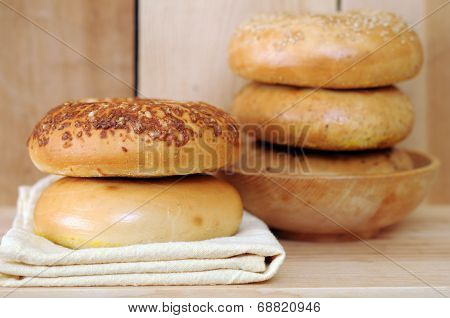 Bagels And Napkin