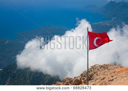 Aerial View Of Olympos
