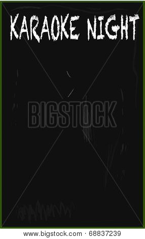Karaoke Blackboard