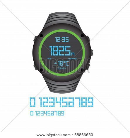 electronic clock