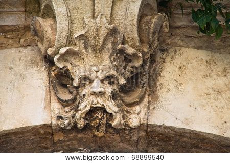 Coat of arms. Giovinazzo. Puglia. Italy.