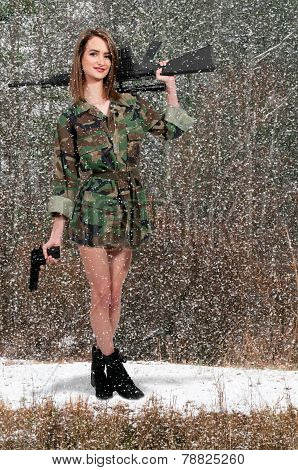 Woman Soldier