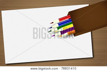 Colored pencils