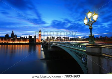 Big Ben London At Night