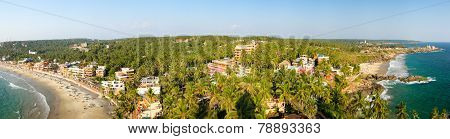 View From The Lighthouse In Kovalam