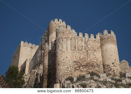 Castle In Almanza, Spain