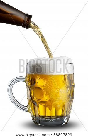 Cold Beer bottles