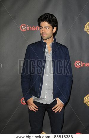 LAS VEGAS - APR 21: Adrian Grenier at the Warner Bros. Pictures Exclusive Presentation Highlighting the Summer of 2015 and Beyond at Caesars Pallace on April 21, 2015 in Las Vegas, NV