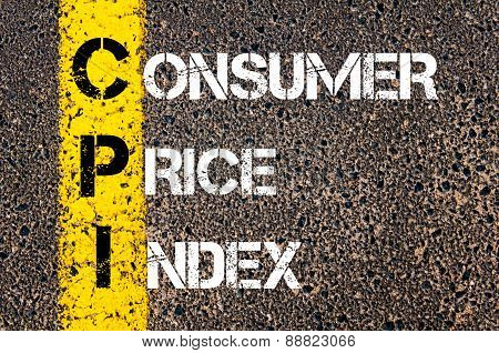 Business Acronym Cpi As Consumer Price Index