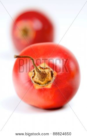 Studio shot of tamarrilo fruit