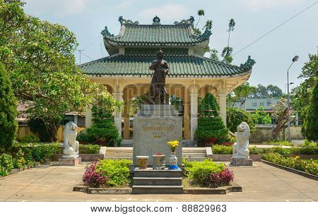 Temple Of Nguyen Huu Canh In Bien Hoa, Dong Nai