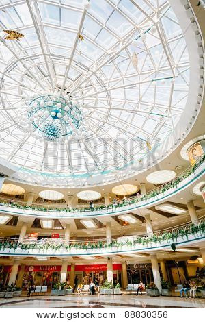 Stolitsa is a major shopping center in Minsk, Belarus
