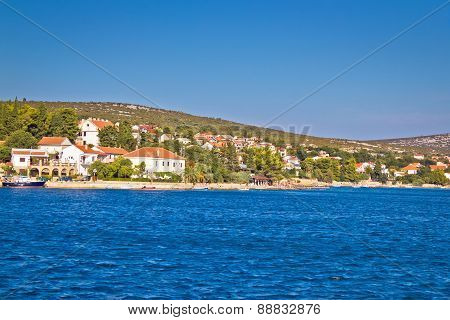 View Of Maslenica Village Waterfront