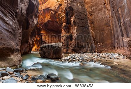 The Narrows Trail, Zion National Park, Utah, Zion National Park, Utah