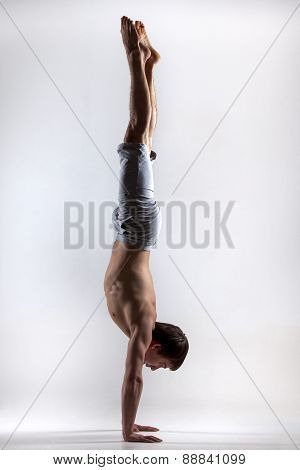 Handstand, Side View