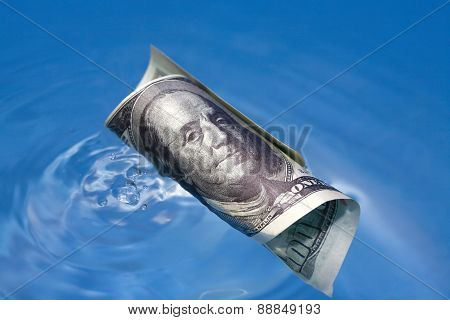 Sinking Usa Currency