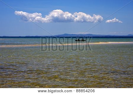 Boat Near The Sand