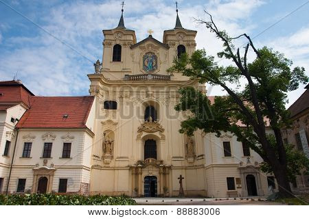 Rajhrad Benediktine Monastery, Czech Republic