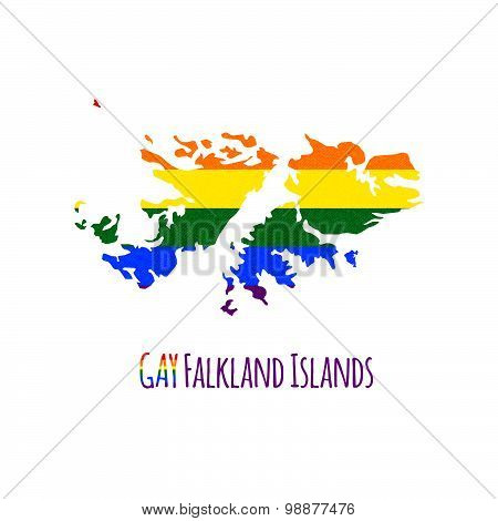 Falkland Islands map