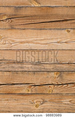 Cracked wooden bar wall