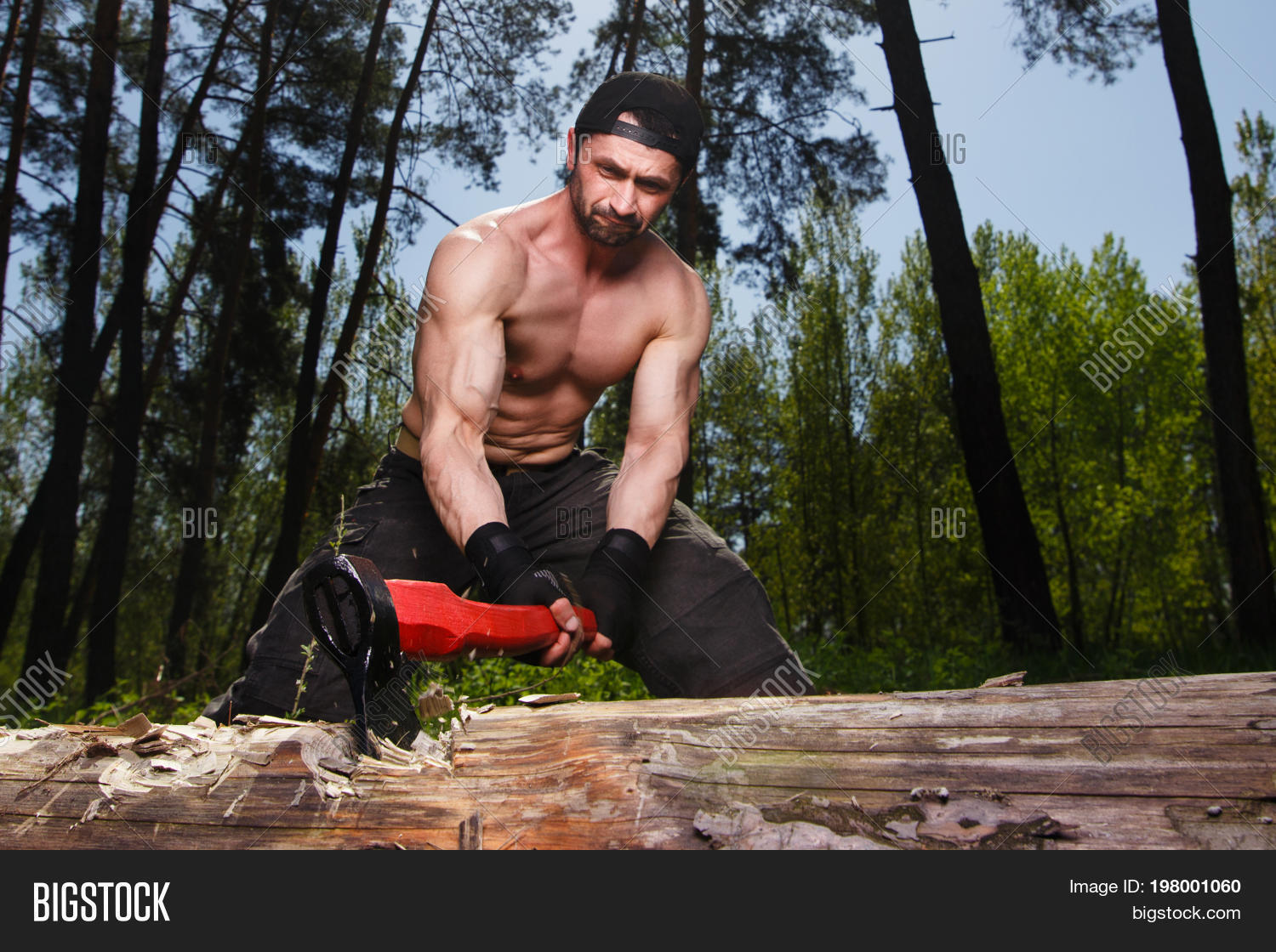 Lumberjack Worker Image & Photo (Free Trial) Bigstock