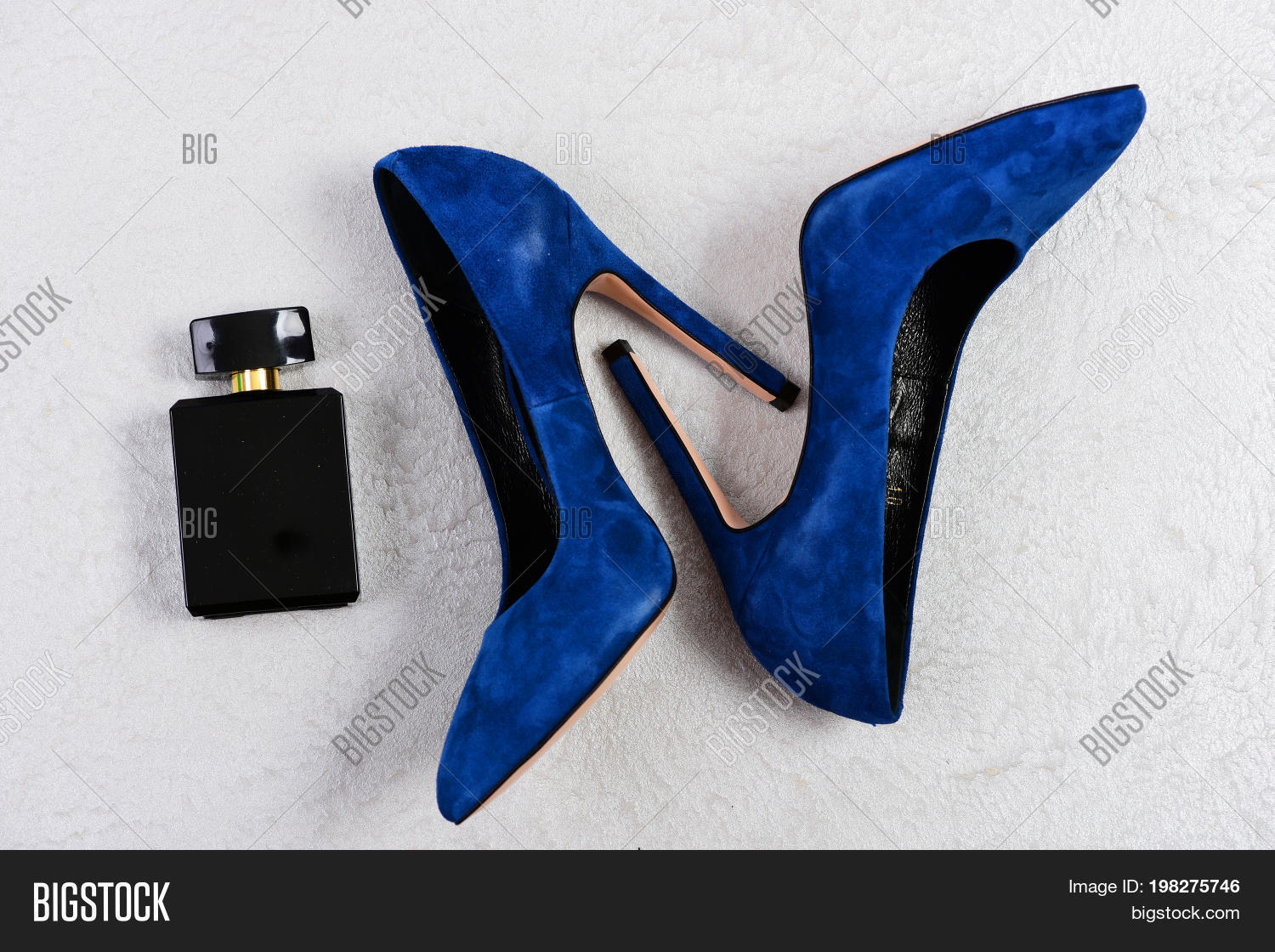 black heel perfume bottle