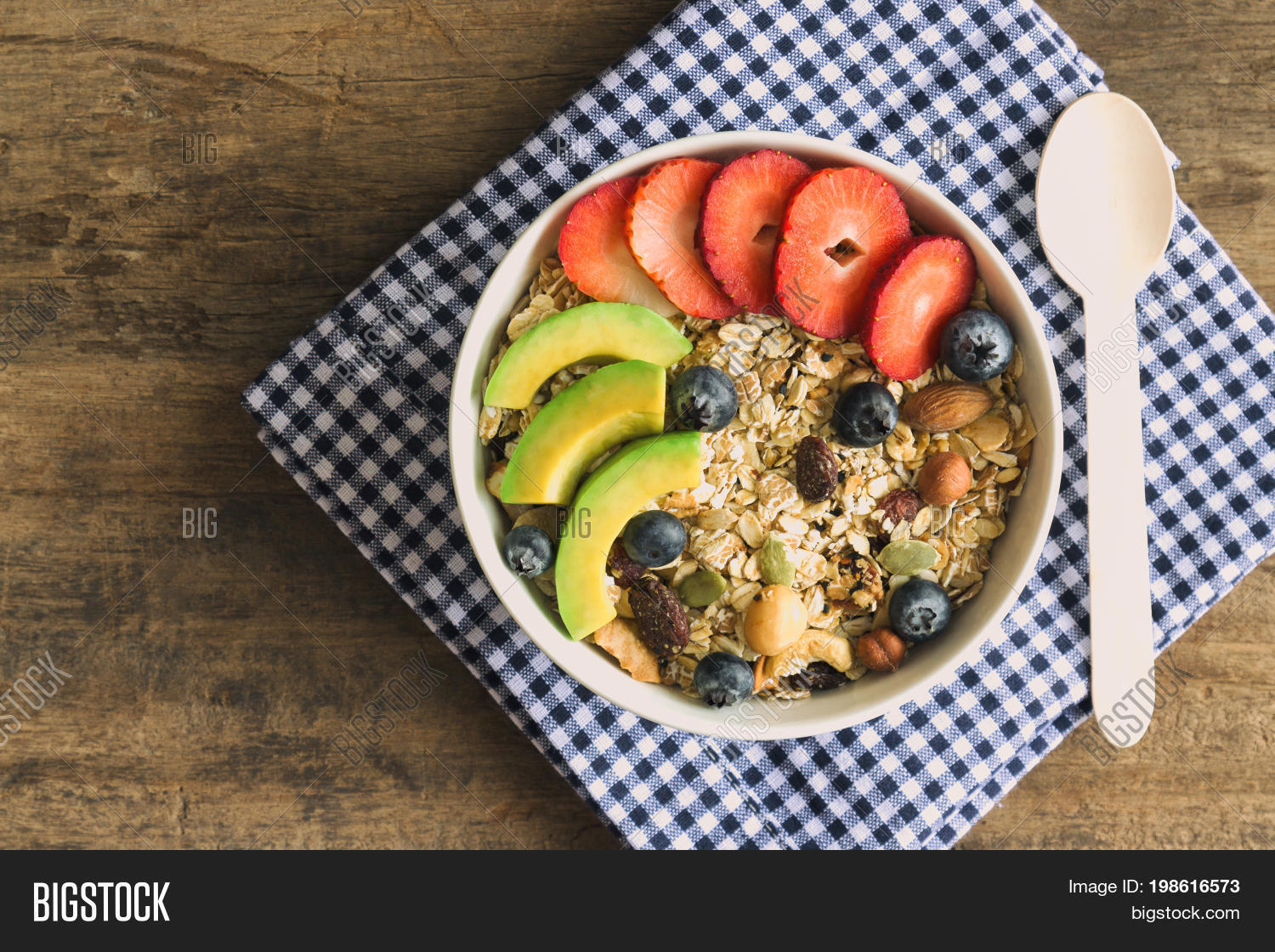 Muesli Granola On Image & Photo (Free Trial) Bigstock
