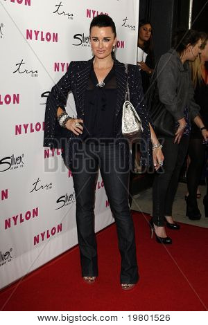 LOS ANGELES - MAR 24: Kyle Richards ankommer Nylon Magazine 12 spørgsmål jubilæumsfest på 