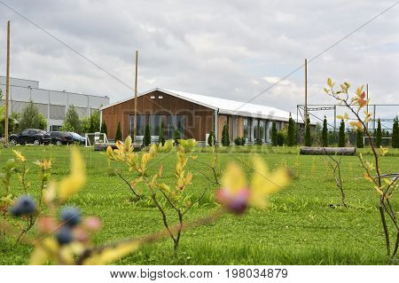 Ghimbav, Brasov, Romania - Agust 3: Soccer Football Training Camp For Kids, Children At Forex Ghimba