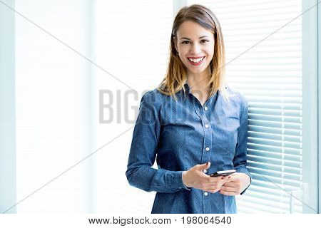 Young Woman Turning To Stare At The Camera