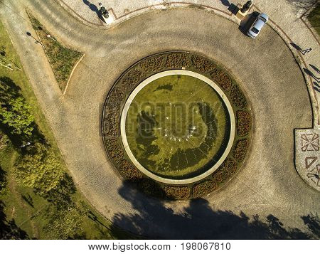 Aerial View Of Tangua Park. Curitiba, Parana/brazil. July, 2017.