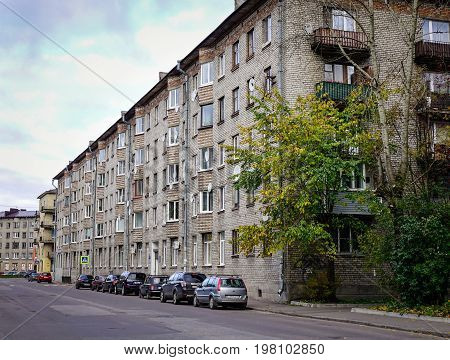 Old Buildings In Vyborg, Russia
