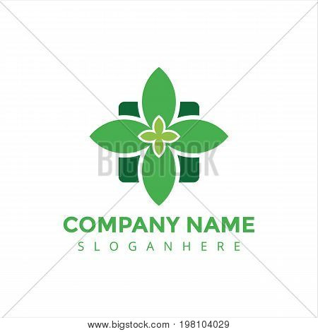 logo, medical logo, clinic logo, modern logo, elegant logo, hospital logo,nature medical logo, medical center logo, natural, nature, nature logo