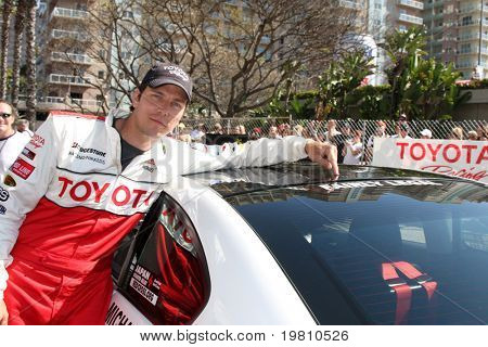LOS ANGELES - APR 16: Michael trucco deltager Toyota Grand Prix Pro Celeb Race på Toyota Gra