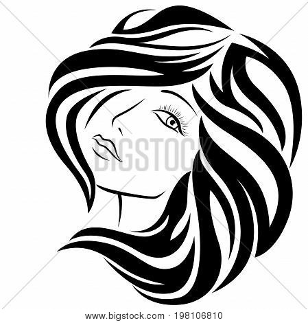 Attractive Girl With Stylish Hair