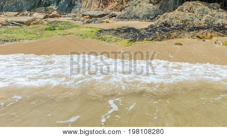 Water Forms And Effects All Over The Beach