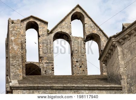Abbey of St. Peter in Montmajour near Arles France