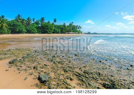 Landscapes Of The Beach At The  Peninsula De Marau