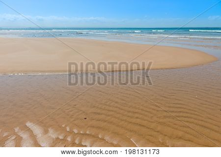 Landscapes Of The Beach At The  Peninsula De Marau