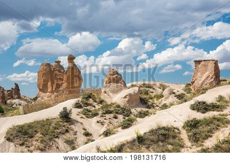 A rock formation known as 