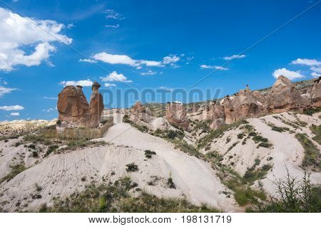 A rock formation known as 