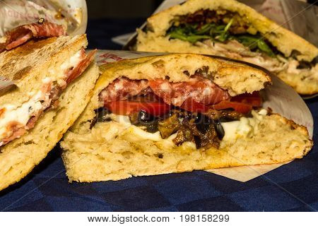 Editorial: Florence Panini Sandwiches, Italy.