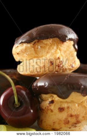 Profiteroles de chocolate 3