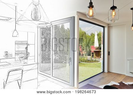 Renovation On A Modern Luxery Kitchen
