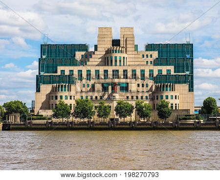 British Secret Service In London (hdr)