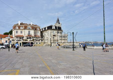 The Promenade In Cascais Portugal
