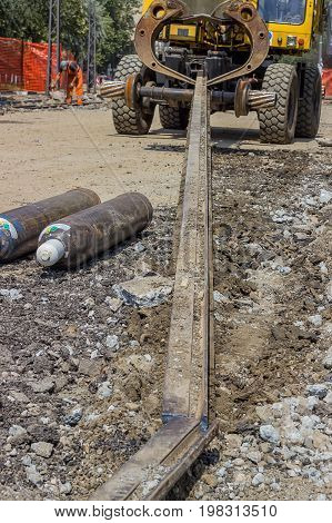 Arm And Claw Of An Excavator 2