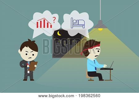 Employers force employees to do overtime because of falling sale