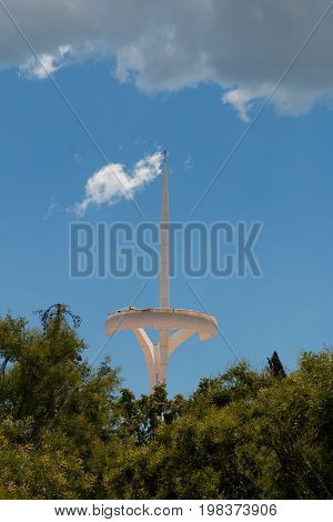 Tv Tower Montjuic Barcelona